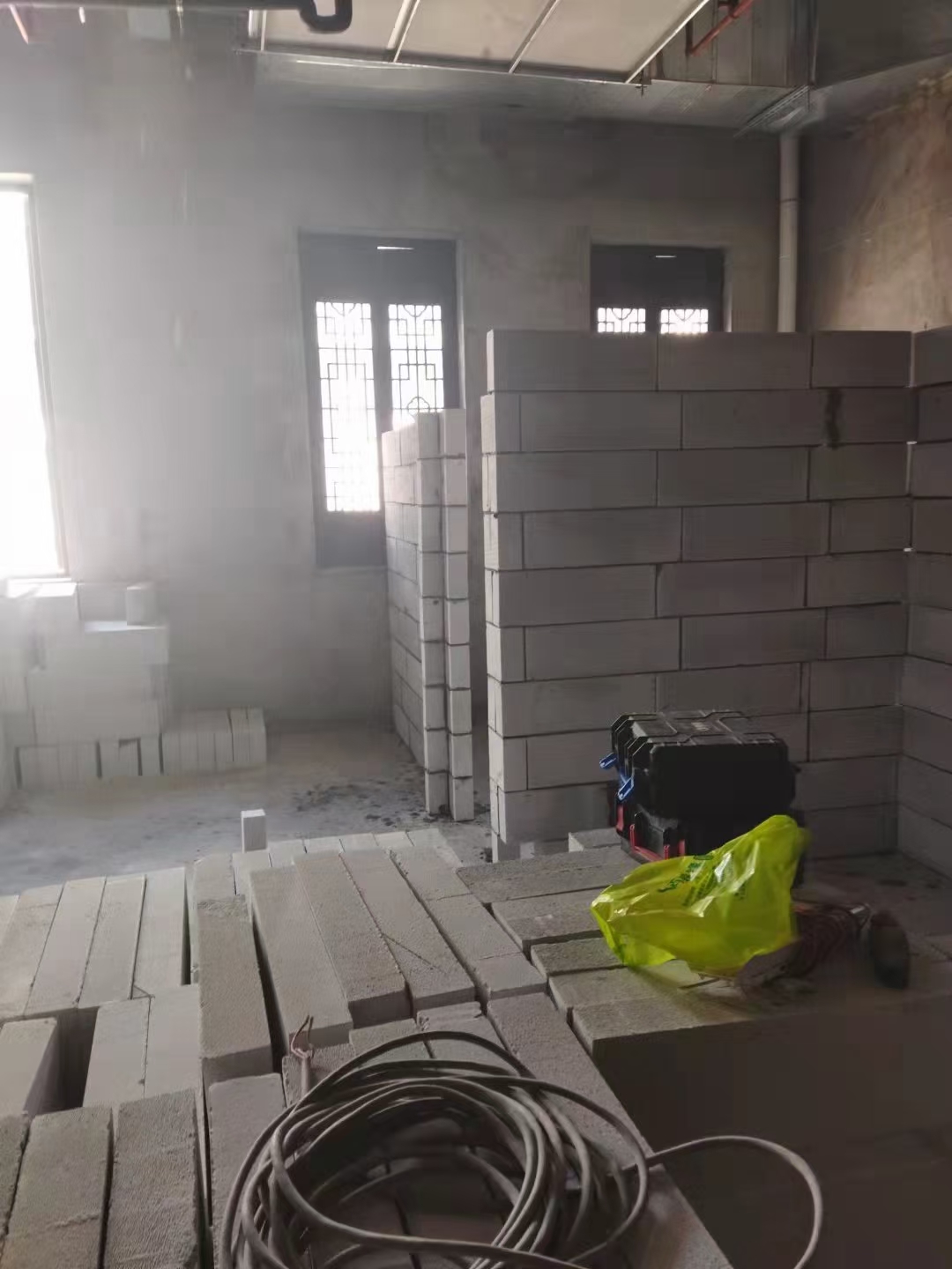 加气砖隔墙效果展示